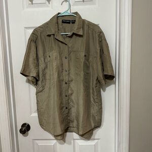 Paul Harris Tan Silk Shirt